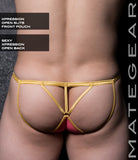 Sexy Mens Swimwear Xpression Mini Bikini - Jwa Soo (Open Front Slits)