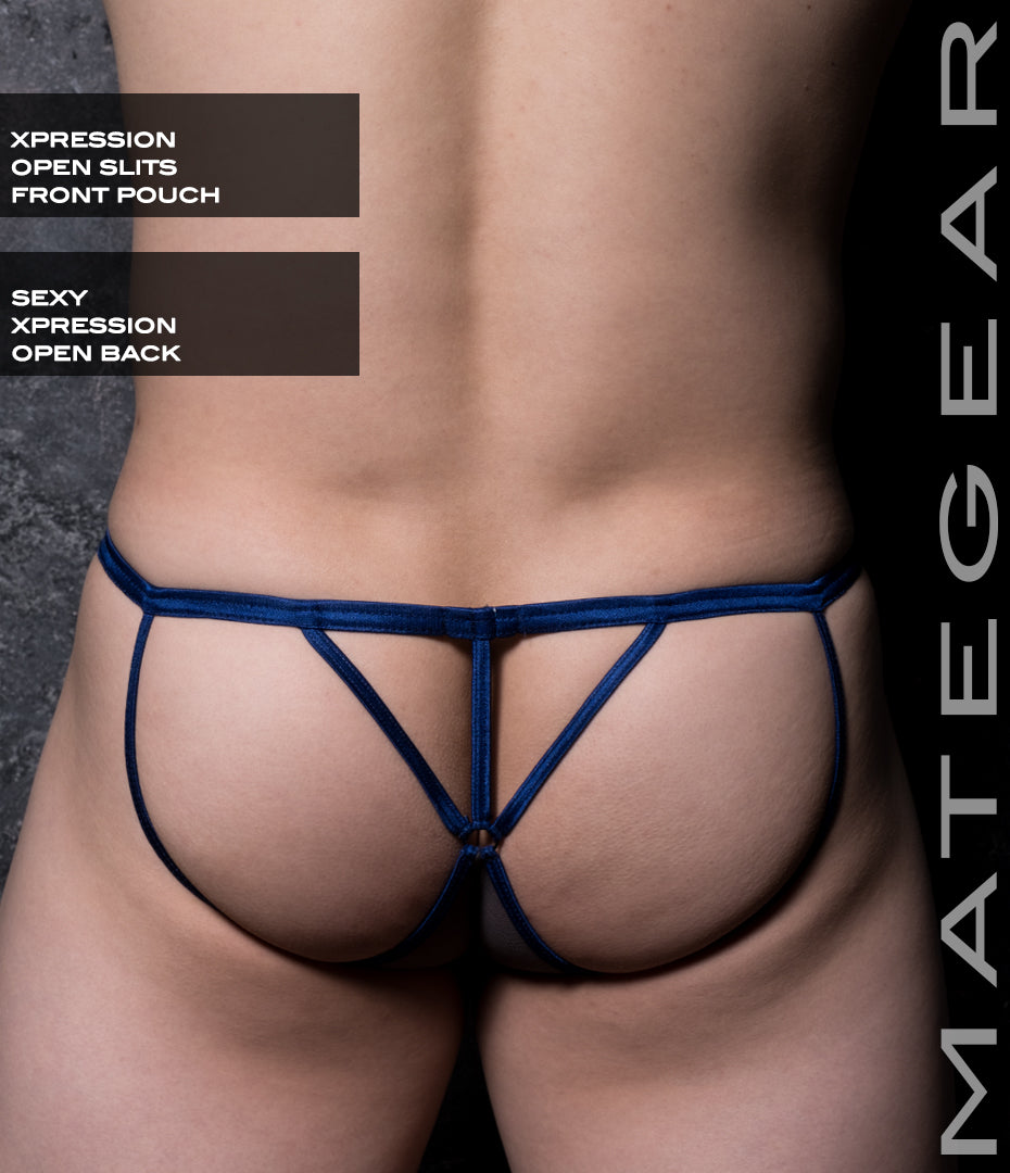 Sexy Mens Swimwear Xpression Mini Bikini - Jwa Soo (Open Front Slits)