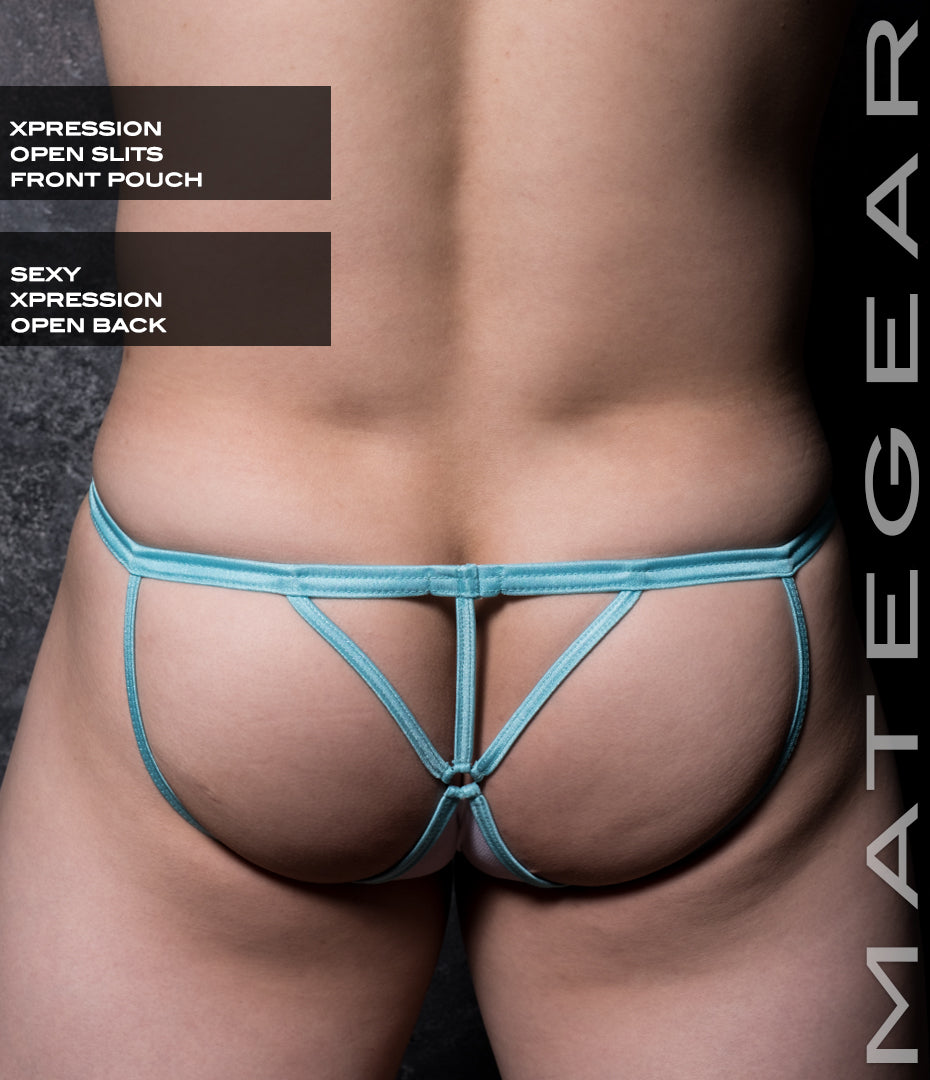 Sexy Mens Swimwear Xpression Mini Bikini - Jwa Soo (Open Front Slits)