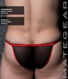 Sexy Mens Swimwear Xpression Mini Bikini - Gwok In (Open Hole Front)