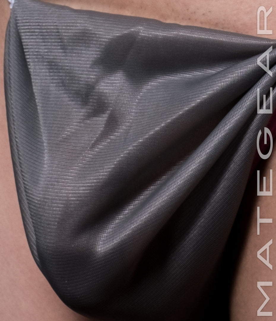 Sexy Mens Swimwear Xpression Mini Bikini - Dang Chun (Drape Front / Open Panel Back)