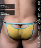 Sexy Mens Swimwear Xpression Mini Bikini - Dang Chun (Drape Front / Open Panel Back)