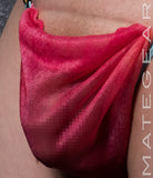 Sexy Mens Swimwear Xpression Mini Bikini - Dang Chun (Drape Front / Open Panel Back)