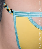 Sexy Mens Swimwear Xpression Mini Bikini - Dang Chun (Drape Front / Open Panel Back)