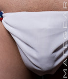 Sexy Mens Swimwear Xpression Mini Bikini - Dang Chun (Drape Front / Open Panel Back)