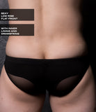 Sexy Men's Swimwear Mini Swim Bikinis - Yeo Bon (Flat Front / Inner Lining / Inner Drawstring)