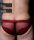 Sexy Men's Swimwear Mini Swim Bikinis - Yeo Bon (Flat Front / Inner Lining / Inner Drawstring)