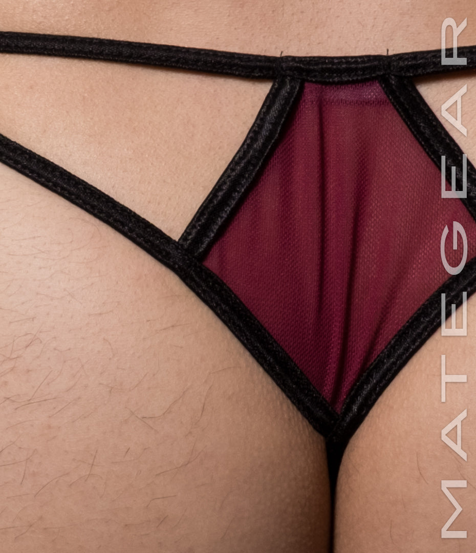 Sexy Mens Swimwear Extremely Sexy Mini Half Back String Bikini - Gan Eui