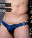 Sexy Mens Swimwear Mini Swim Squarecut - Nae Ji IV (Deep V-Back / Flat Front / Reduced Sides)