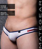 Sexy Mens Swimwear Mini Swim Squarecut - Nae Ji IV (Deep V-Back / Flat Front / Reduced Sides)