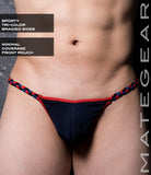 Sexy Men's Swimwear Ultra Sexy G - Bo Sang (Minimal Coverage Front / Tri-Braided Sides)