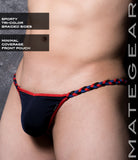 Sexy Men's Swimwear Ultra Sexy G - Bo Sang (Minimal Coverage Front / Tri-Braided Sides)