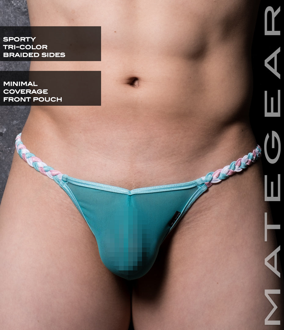 Sexy Men's Swimwear Ultra Sexy G - Bo Sang (Minimal Coverage Front / Tri-Braided Sides)