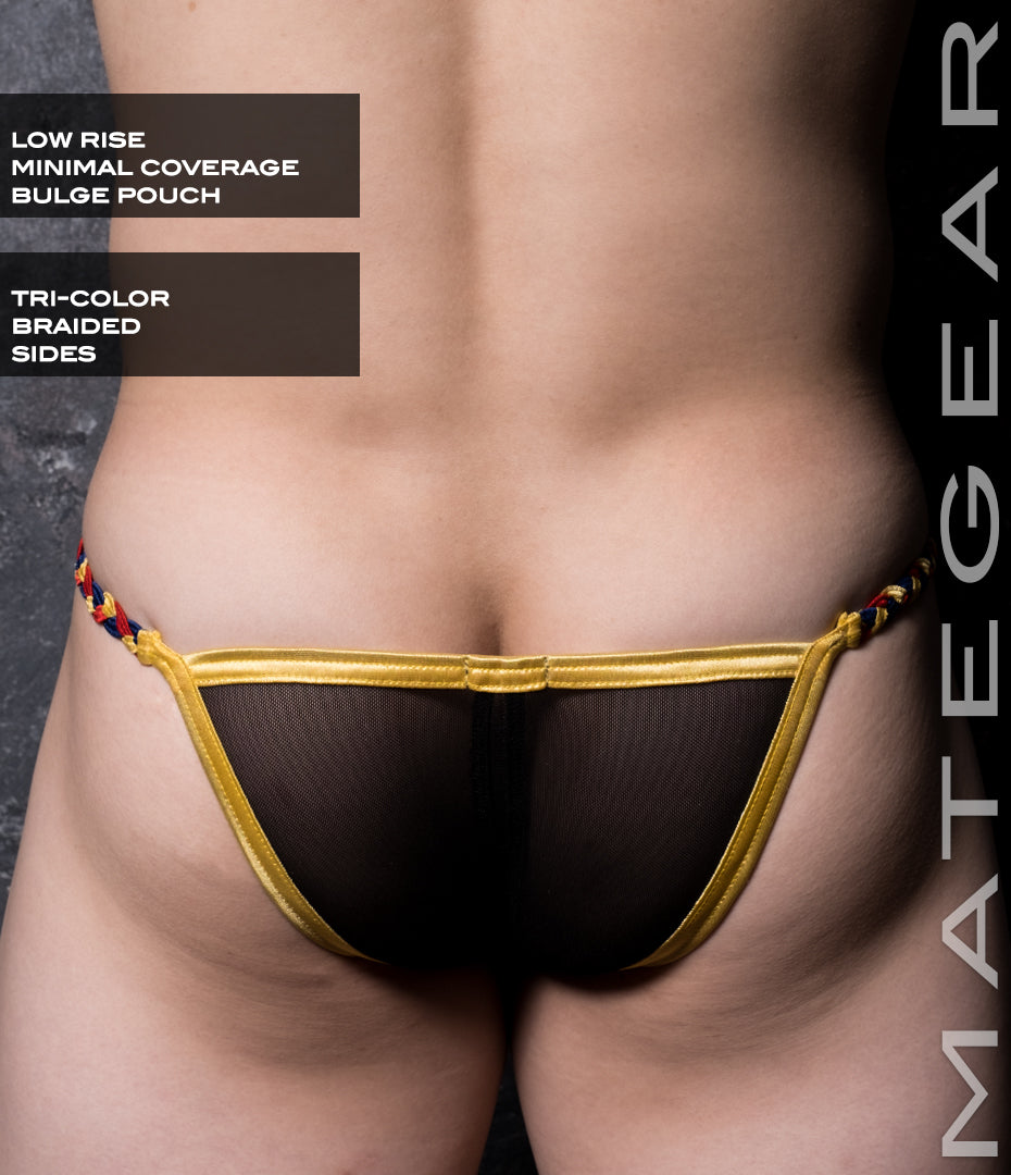 Sexy Mens Swimwear Pouch Mini Bikini - Hwa Jung (Low Rise Bulge Front)