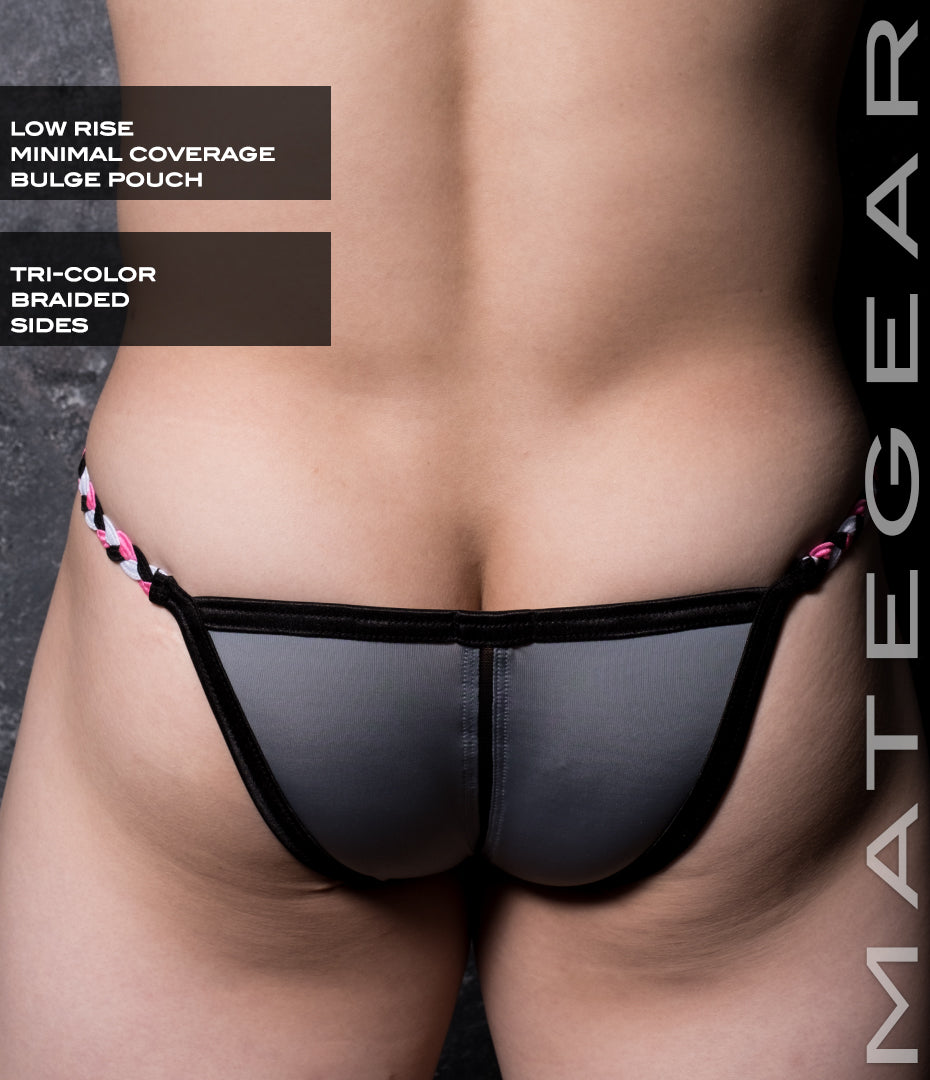 Sexy Mens Swimwear Pouch Mini Bikini - Hwa Jung (Low Rise Bulge Front)
