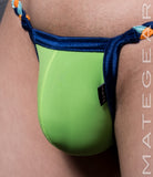Sexy Mens Swimwear Pouch Mini Bikini - Hwa Jung (Low Rise Bulge Front)