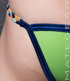 Sexy Mens Swimwear Pouch Mini Bikini - Hwa Jung (Low Rise Bulge Front)