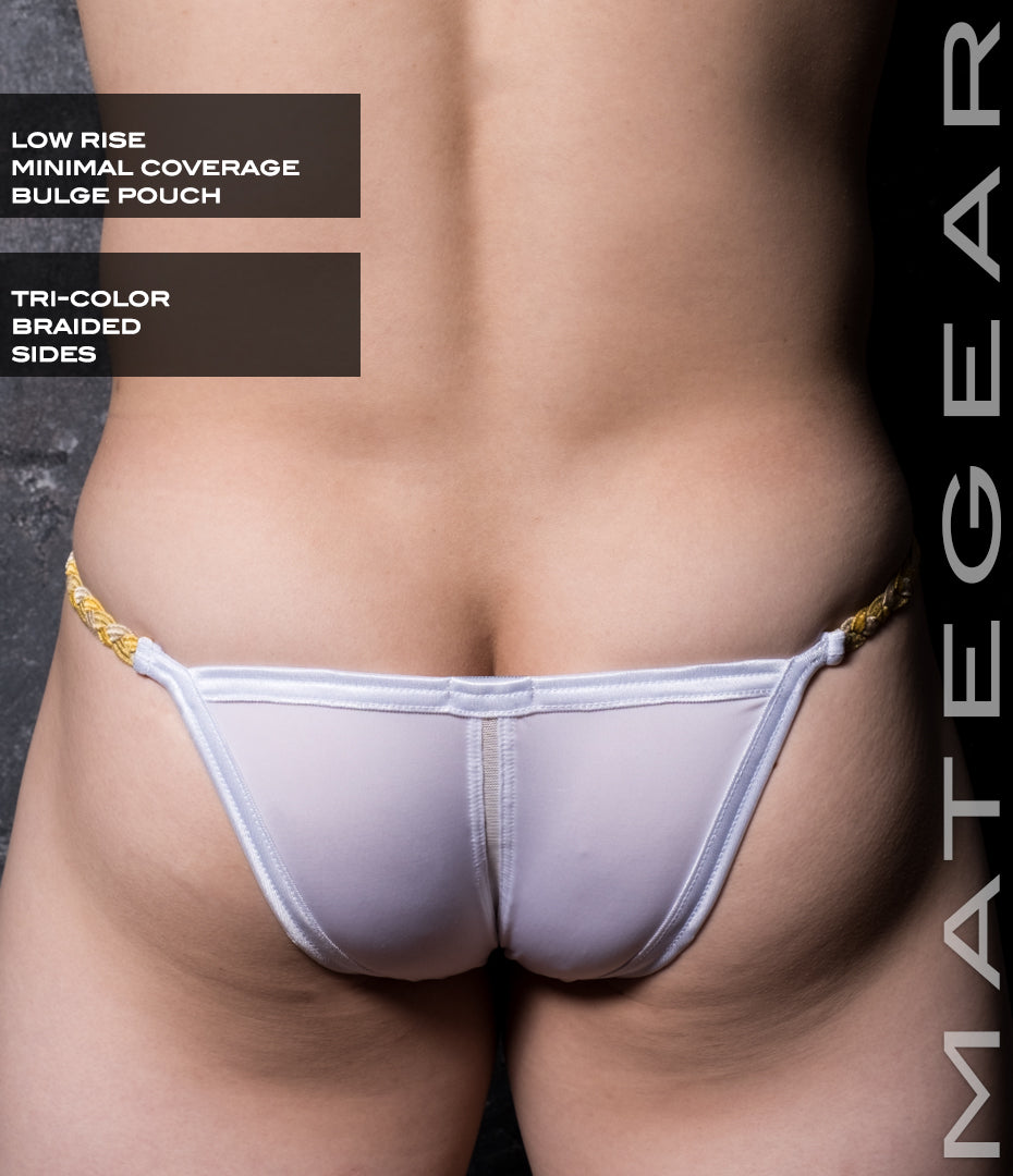 Sexy Mens Swimwear Pouch Mini Bikini - Hwa Jung (Low Rise Bulge Front)