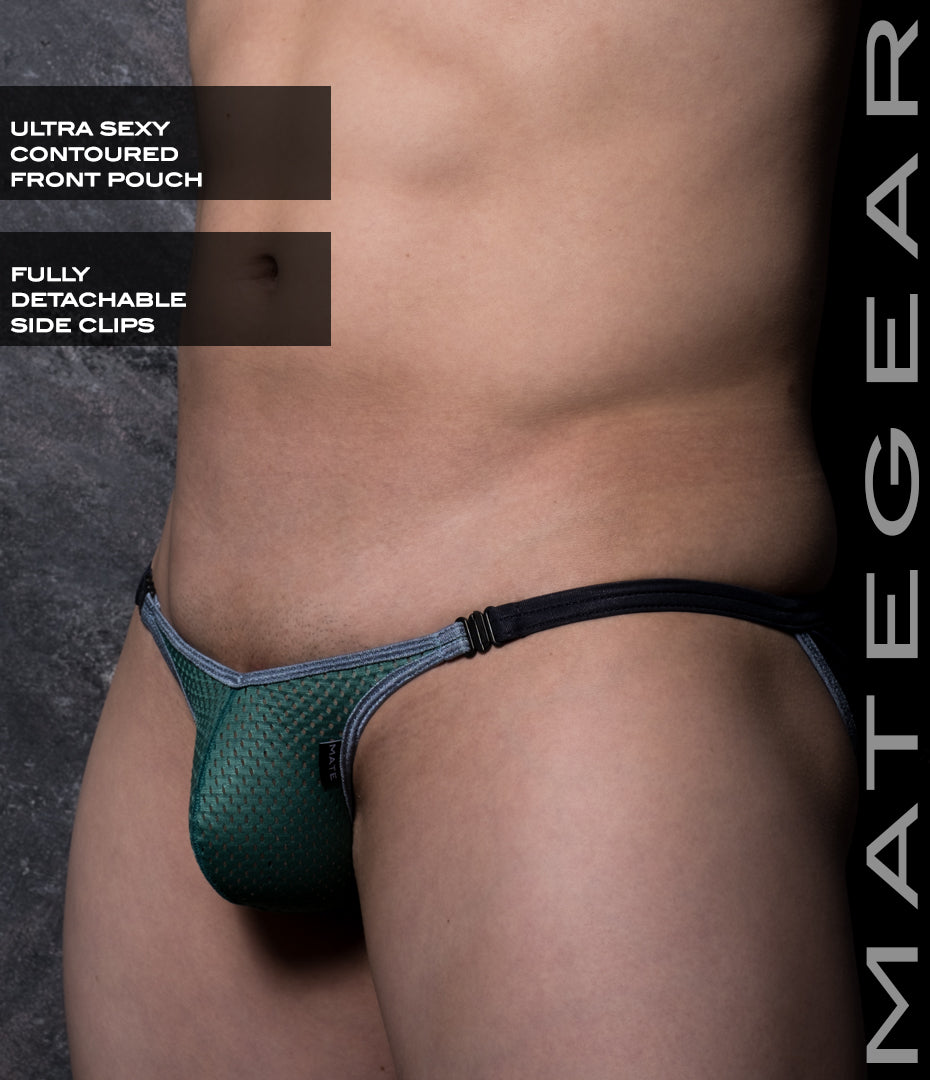 Sexy Men's Swimwear Ultra Swim Pouch Bikini - Nan Song XXI (Tapered Sides / V-Front)