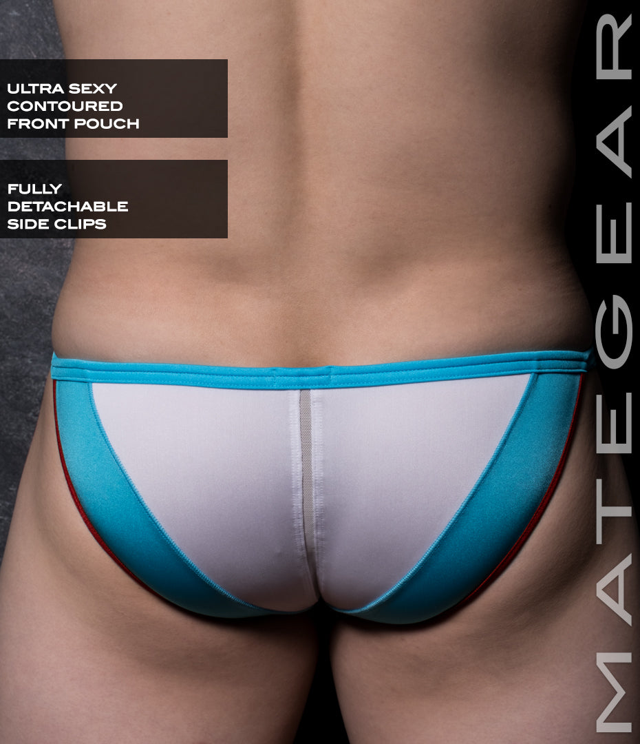 Sexy Men's Swimwear Ultra Swim Pouch Bikini - Nan Song XXI (Tapered Sides / V-Front)