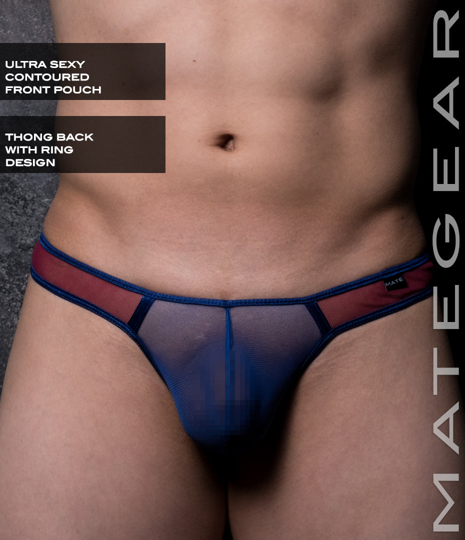 Sexy Men's Swimwear Ultra Swim Pouch Thong - Don Sang (Tapered Sides / V-Front)