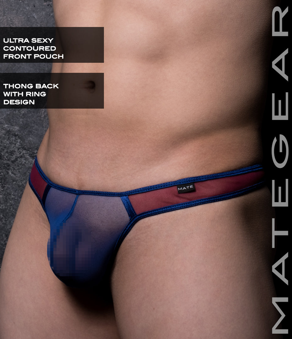 Sexy Men's Swimwear Ultra Swim Pouch Thong - Don Sang (Tapered Sides / V-Front)