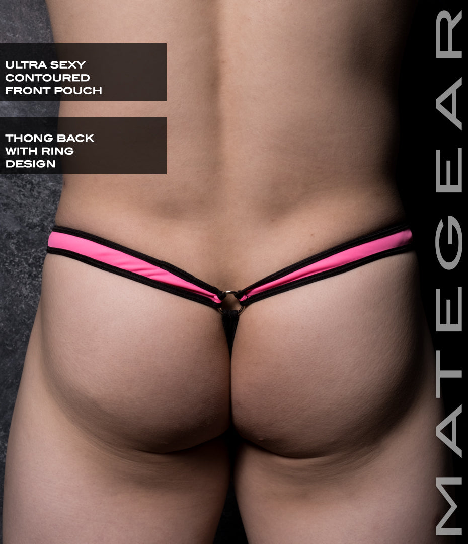 Sexy Men's Swimwear Ultra Swim Pouch Thong - Don Sang (Tapered Sides / V-Front)