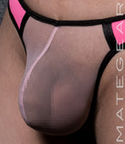 Sexy Men's Swimwear Ultra Swim Pouch Thong - Don Sang (Tapered Sides / V-Front)