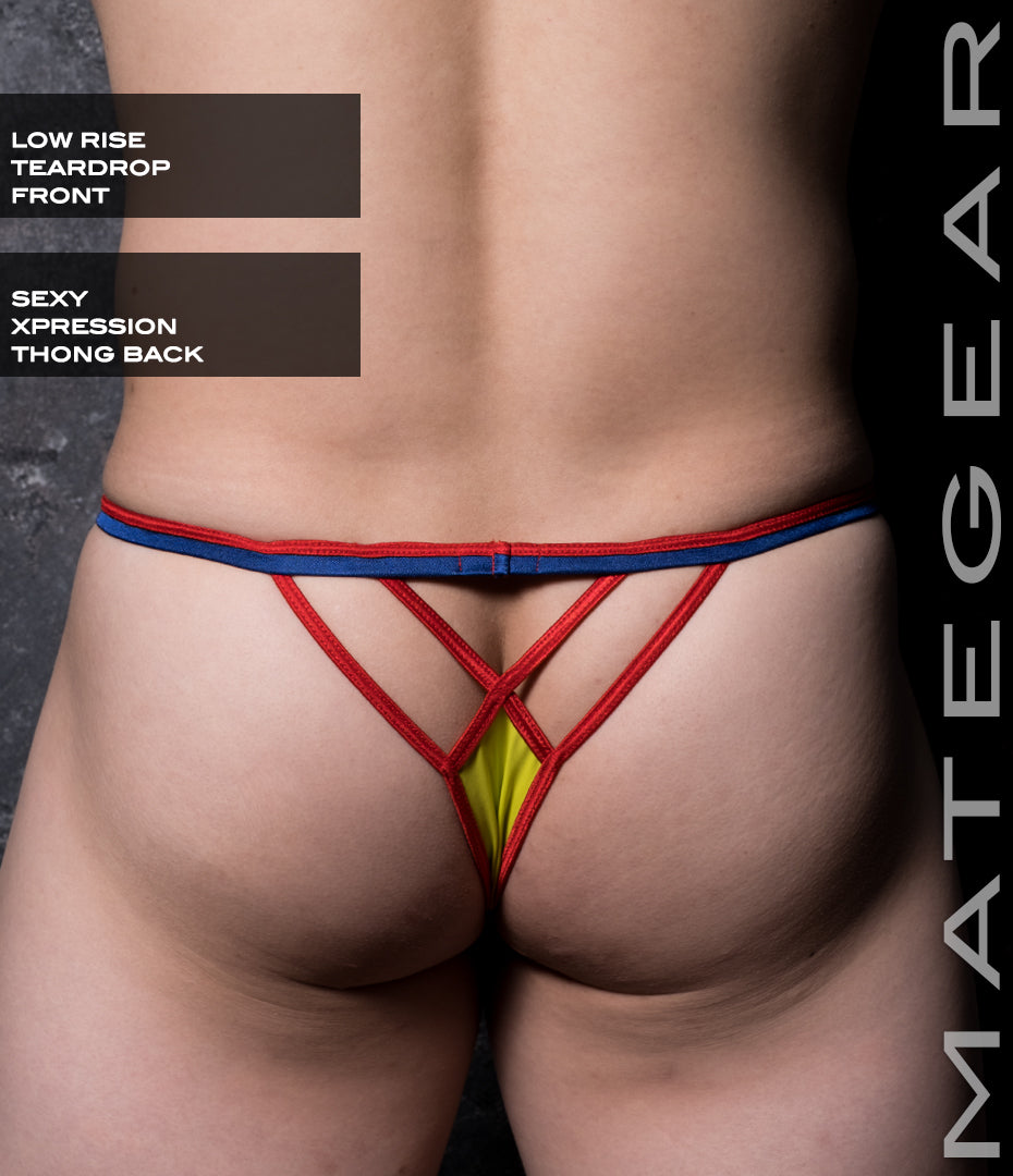 Sexy Men's Swimwear Xpression Ultra Sexy Thong - Baek Joon (Teardrop Front)