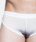 Sexy Men's Loungewear Signature Mini Shorts - Ki Nam (Ultra Thin Nylon Series) - MATEGEAR - Sexy Men's Swimwear, Underwear, Sportswear and Loungewear