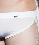 Sexy Men's Loungewear Signature Mini Shorts - Ki Nam (Ultra Thin Nylon Series) - MATEGEAR - Sexy Men's Swimwear, Underwear, Sportswear and Loungewear