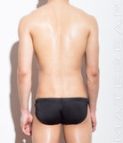 Sexy Men's Sportswear Signature Mini Shorts - Ki Nam (Black Air Nylon) - MATEGEAR - Sexy Men's Swimwear, Underwear, Sportswear and Loungewear