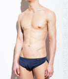 Sexy Men's Sportswear Signature Mini Shorts - Ki Nam (Navy Air Nylon) - MATEGEAR - Sexy Men's Swimwear, Underwear, Sportswear and Loungewear