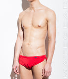 Sexy Men's Sportswear Signature Mini Shorts - Ki Nam (Red Air Nylon) - MATEGEAR - Sexy Men's Swimwear, Underwear, Sportswear and Loungewear