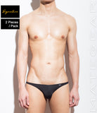 [2pc/Pack] Sexy Men's Underwear Ultra Bikini Briefs - Sang Jun (Air Nylon Signature Series)