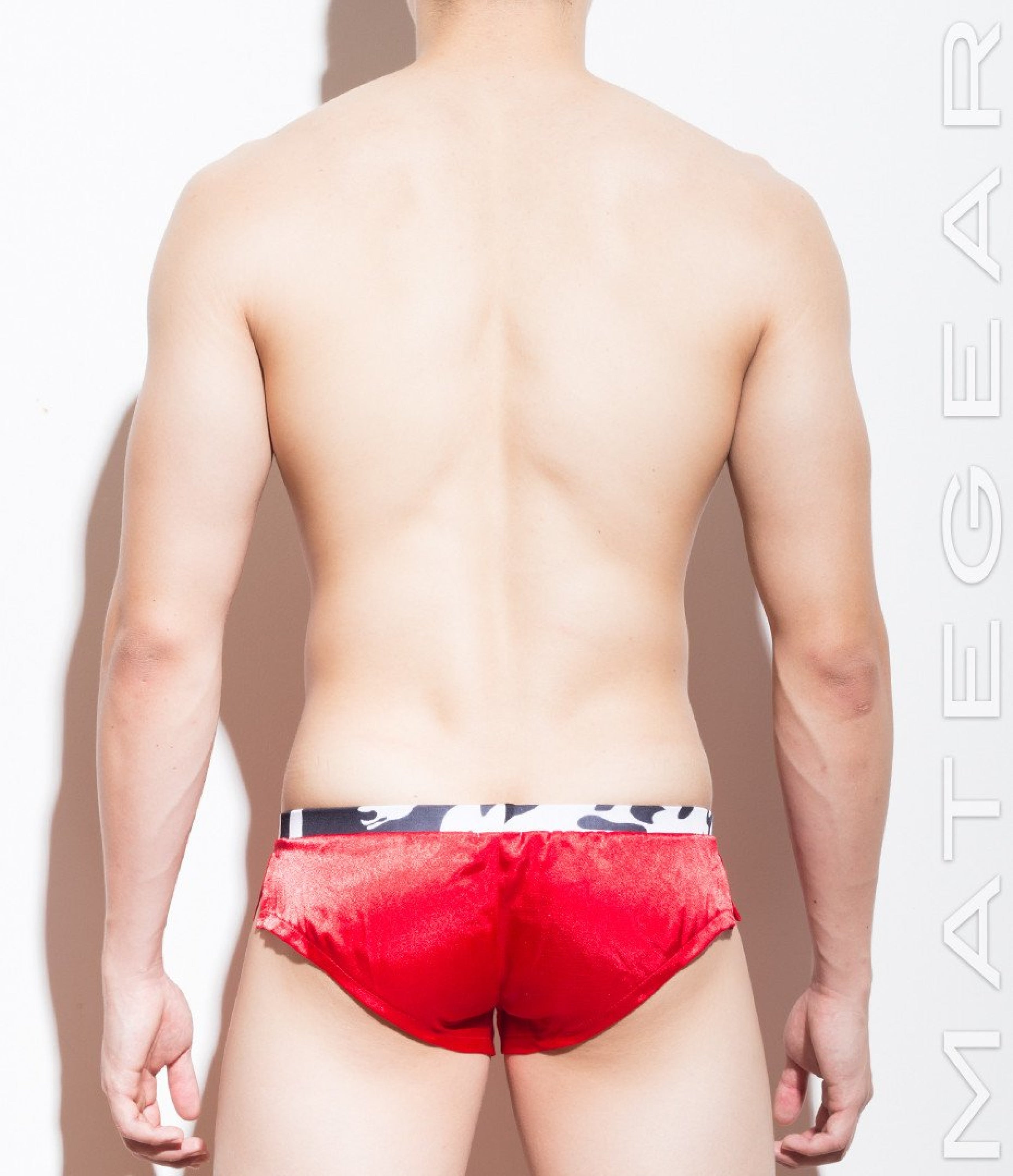 Extremely Sexy Mini Shorts - Beom Soo (Satin Series) - MATEGEAR - Sexy Men's Swimwear, Underwear, Sportswear and Loungewear