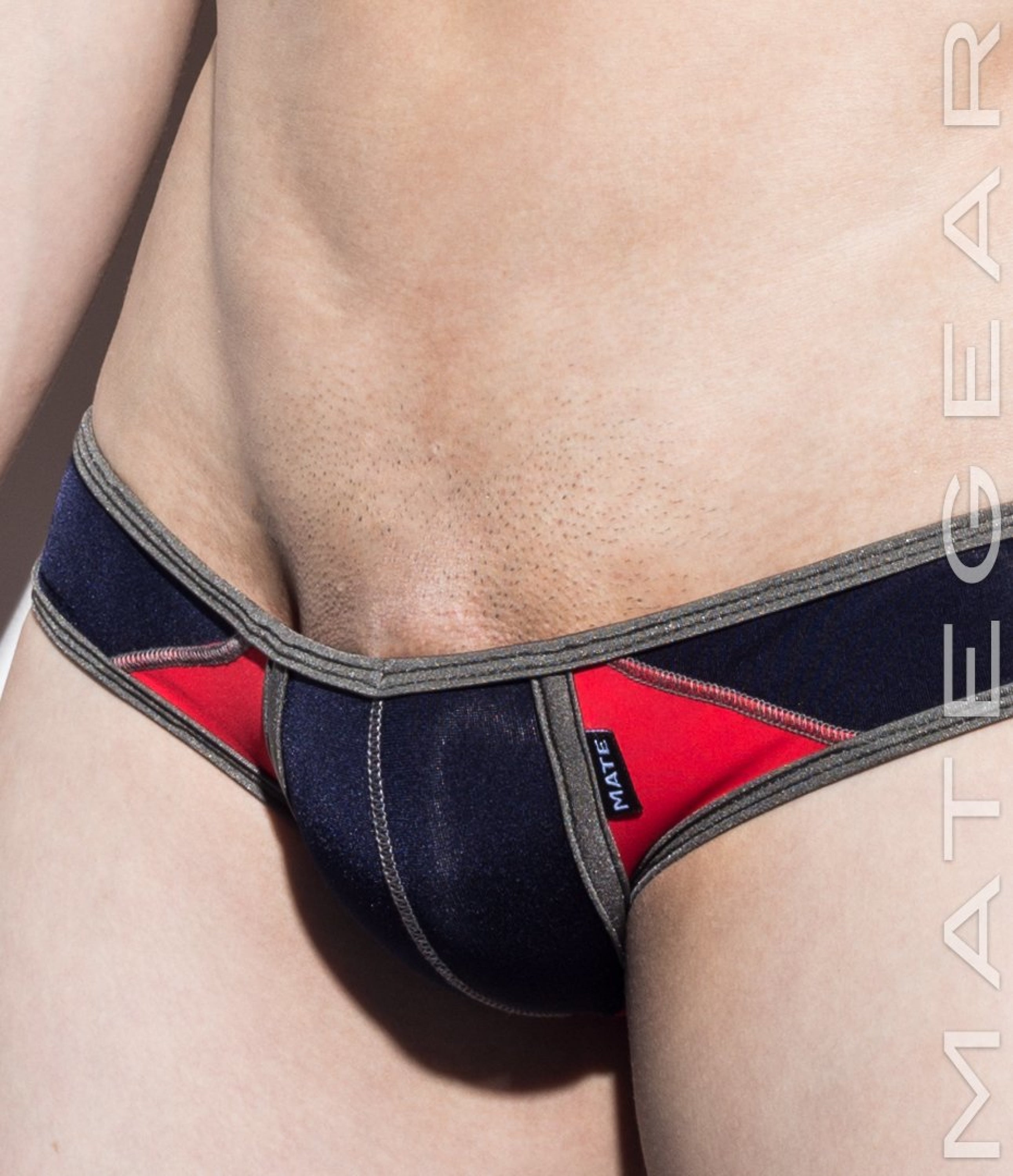 Mini Swim Squarecut - Ran Kwang V (Flat Front / Reduced Sides) - MATEGEAR - Sexy Men's Swimwear, Underwear, Sportswear and Loungewear