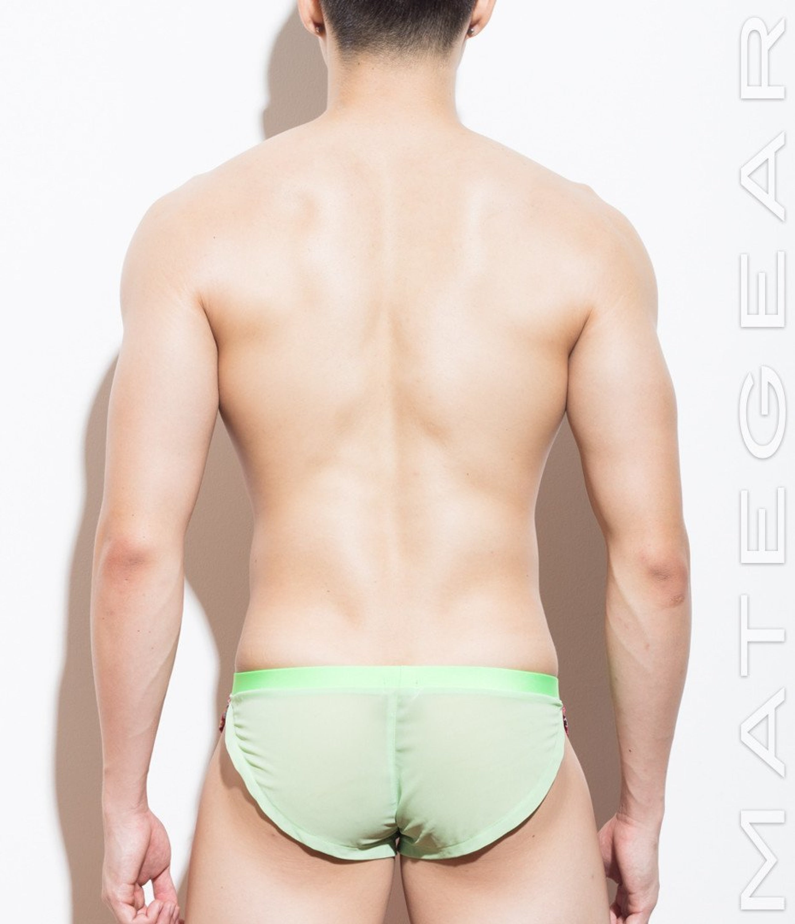 Sexy Mens Loungewear Extremely Sexy Mini Shorts - Chi Hun (Satin Chiffon Series) - MATEGEAR - Sexy Men's Swimwear, Underwear, Sportswear and Loungewear