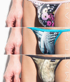 Sexy Mens Underwear Ultra Cutaway Bikini - Nam Sun (Special Fabrics) - MATEGEAR - Sexy Men's Swimwear, Underwear, Sportswear and Loungewear