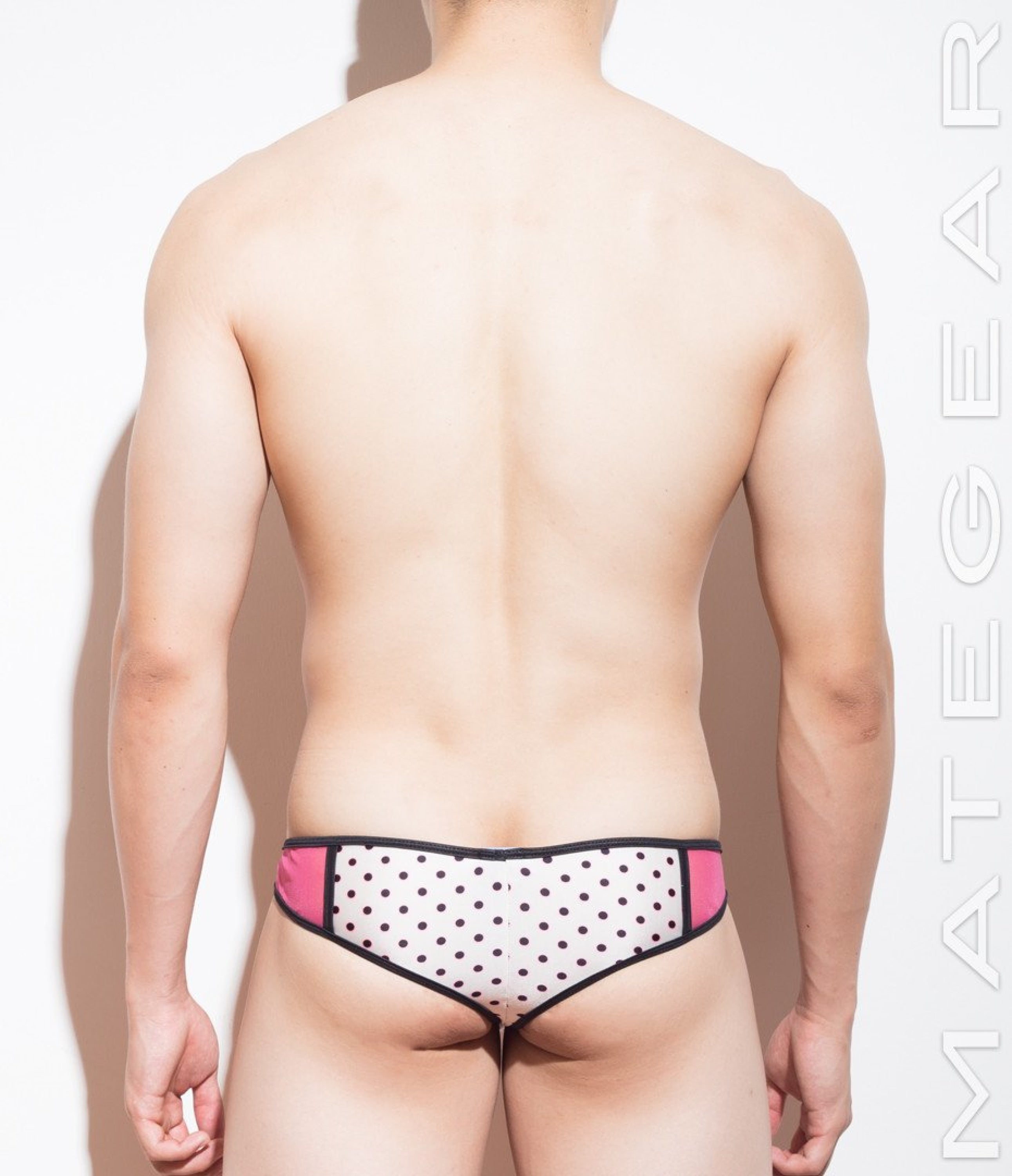 Sexy Mens Underwear Ultra Pouch Bikini - Yuk Kon (Low-Rise Front / Half Back) - MATEGEAR - Sexy Men's Swimwear, Underwear, Sportswear and Loungewear