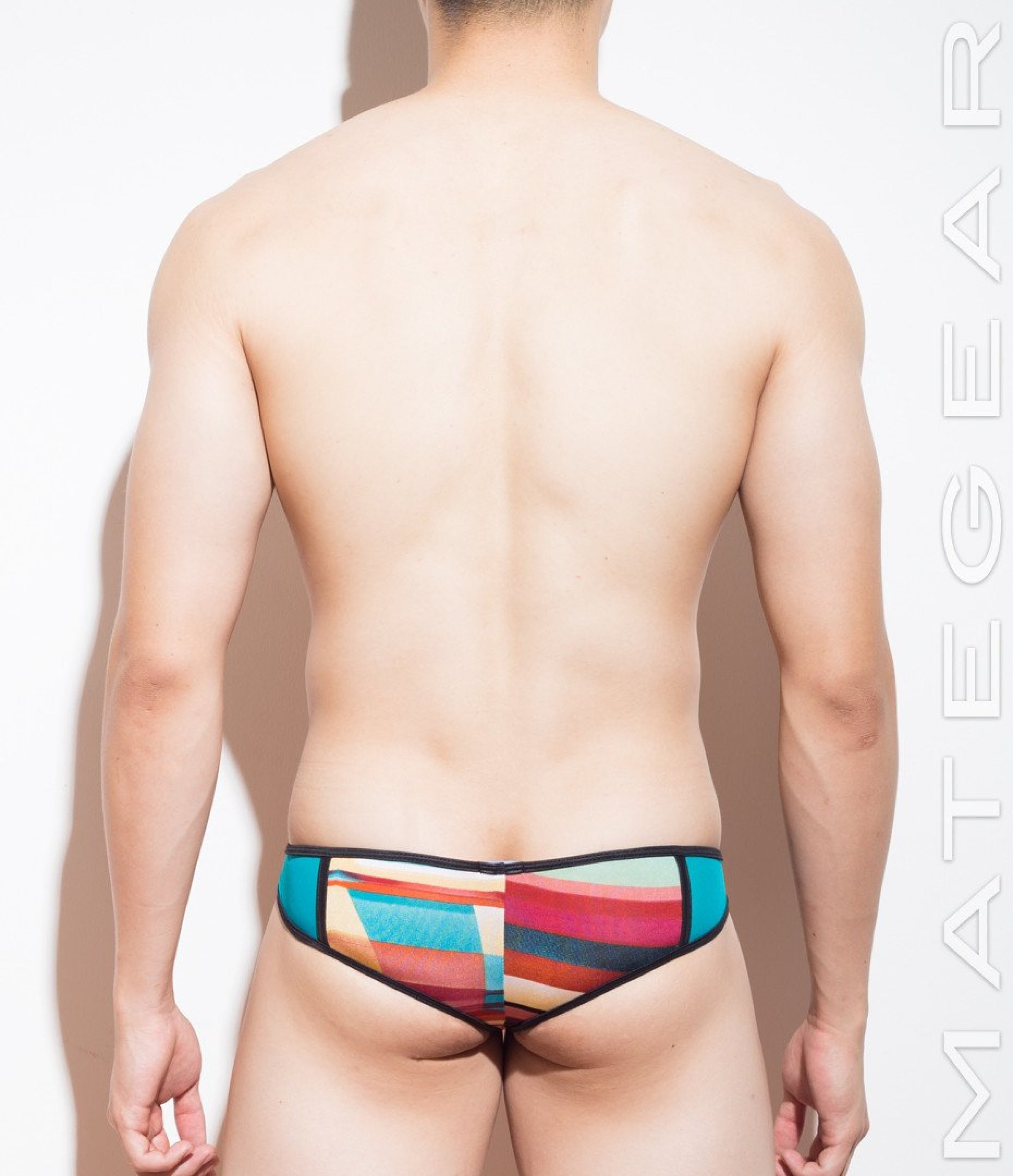 Sexy Mens Underwear Ultra Pouch Bikini - Yuk Kon (Low-Rise Front / Half Back) - MATEGEAR - Sexy Men's Swimwear, Underwear, Sportswear and Loungewear
