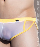 Sexy Mens Loungewear Xpression Mini Shorts - On Gun (Mesh Series) - MATEGEAR - Sexy Men's Swimwear, Underwear, Sportswear and Loungewear