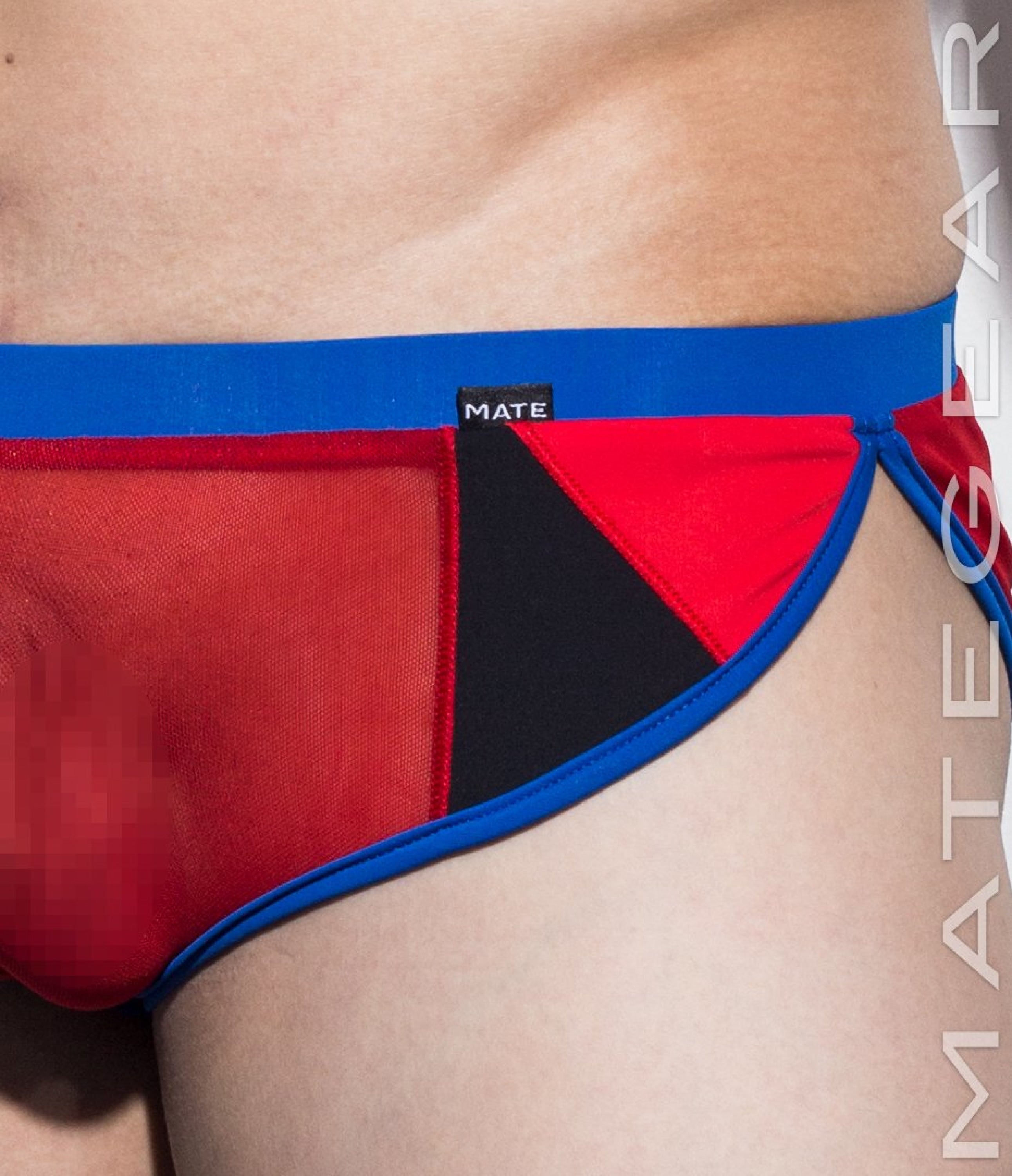 Sexy Men's Loungewear Extremely Sexy Mini Shorts - Ki Nam VII (Mesh Series) - MATEGEAR - Sexy Men's Swimwear, Underwear, Sportswear and Loungewear