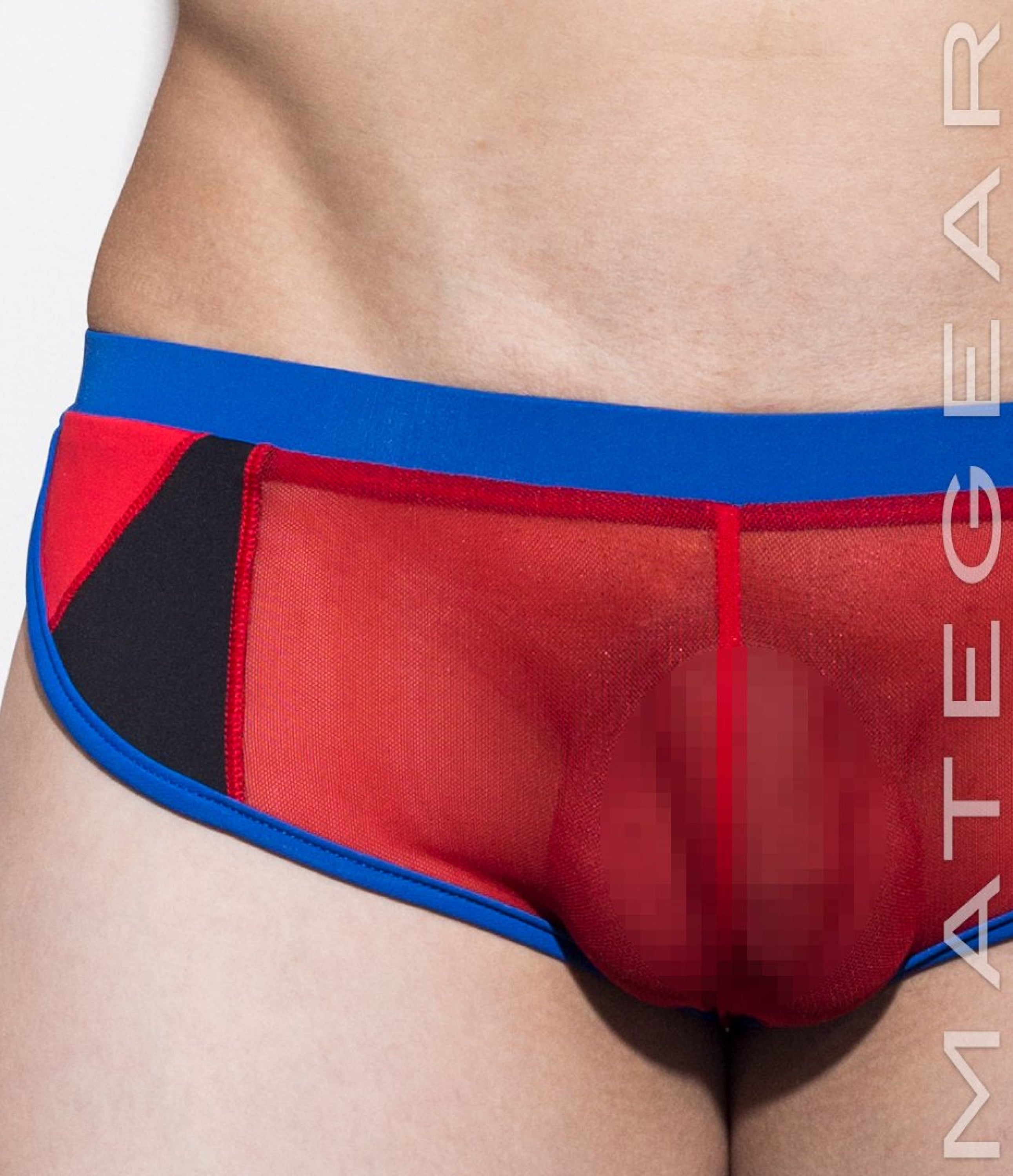 Sexy Men's Loungewear Extremely Sexy Mini Shorts - Ki Nam VII (Mesh Series) - MATEGEAR - Sexy Men's Swimwear, Underwear, Sportswear and Loungewear