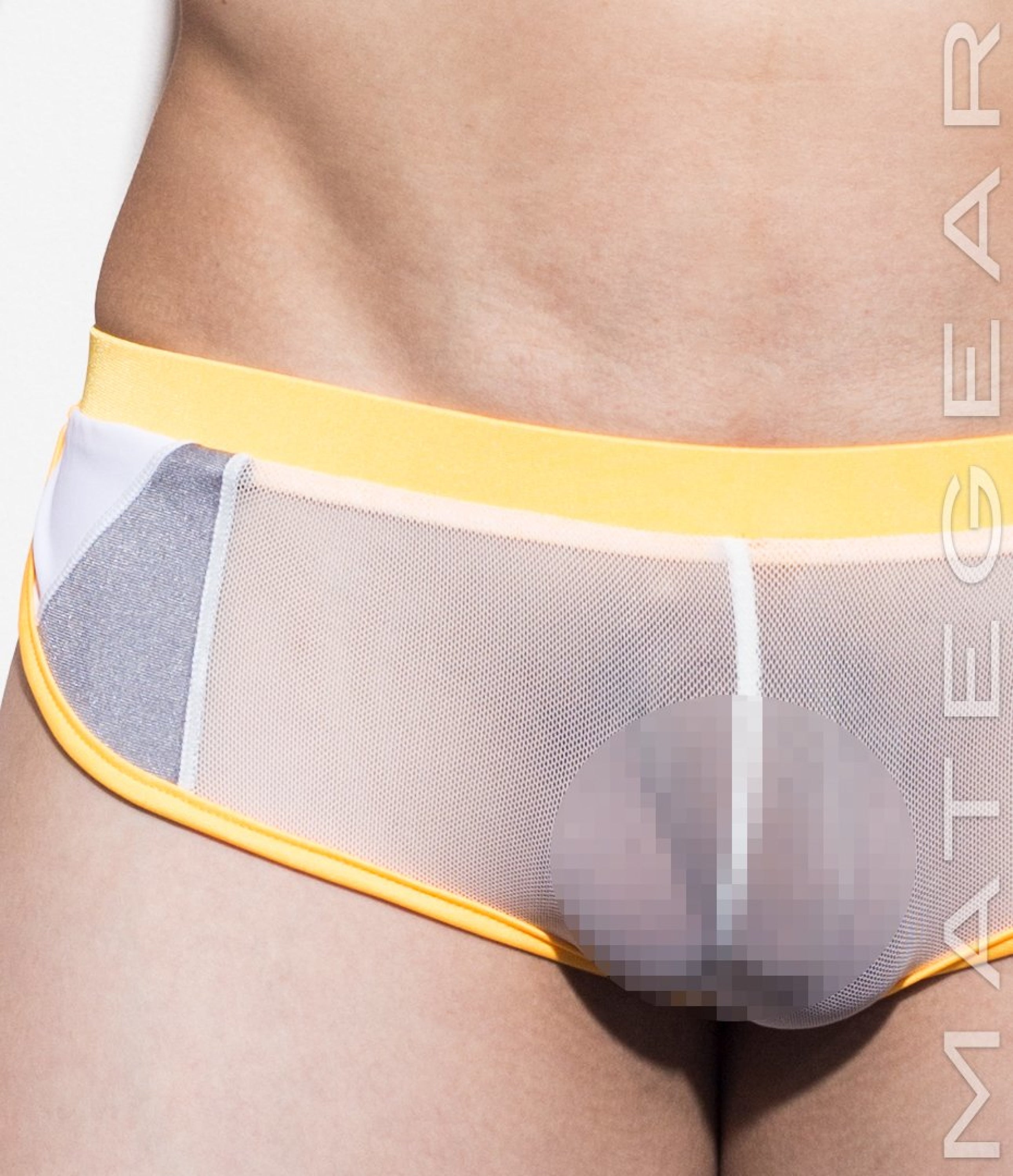 Sexy Men's Loungewear Extremely Sexy Mini Shorts - Ki Nam VII (Mesh Series) - MATEGEAR - Sexy Men's Swimwear, Underwear, Sportswear and Loungewear