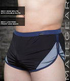 Sexy Mens Loungewear Very Ultra Shorts - Hak Kun (Ultra Thin Nylon Series)