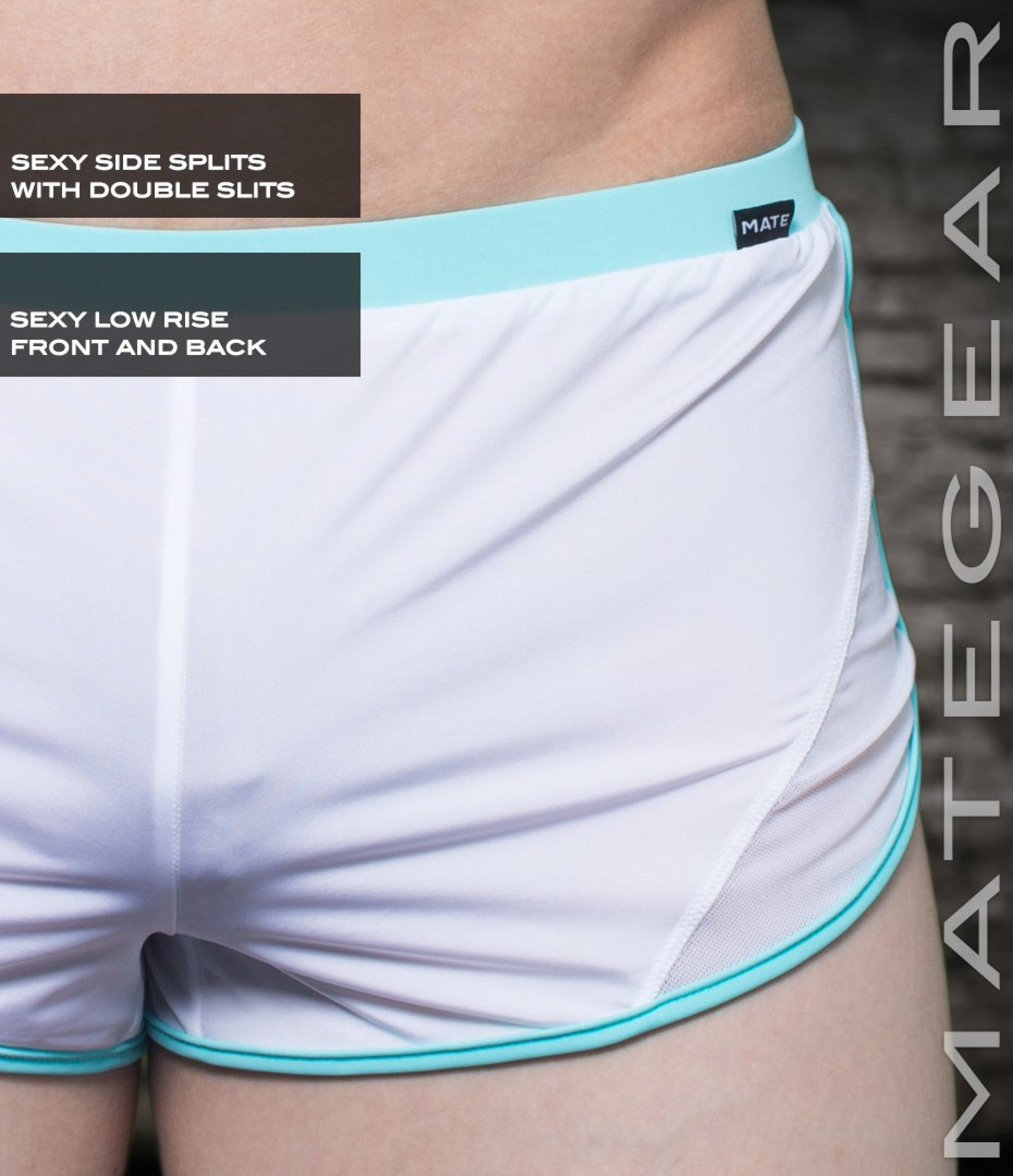 Sexy Mens Loungewear Very Ultra Shorts - Hak Kun (Ultra Thin Nylon Series)