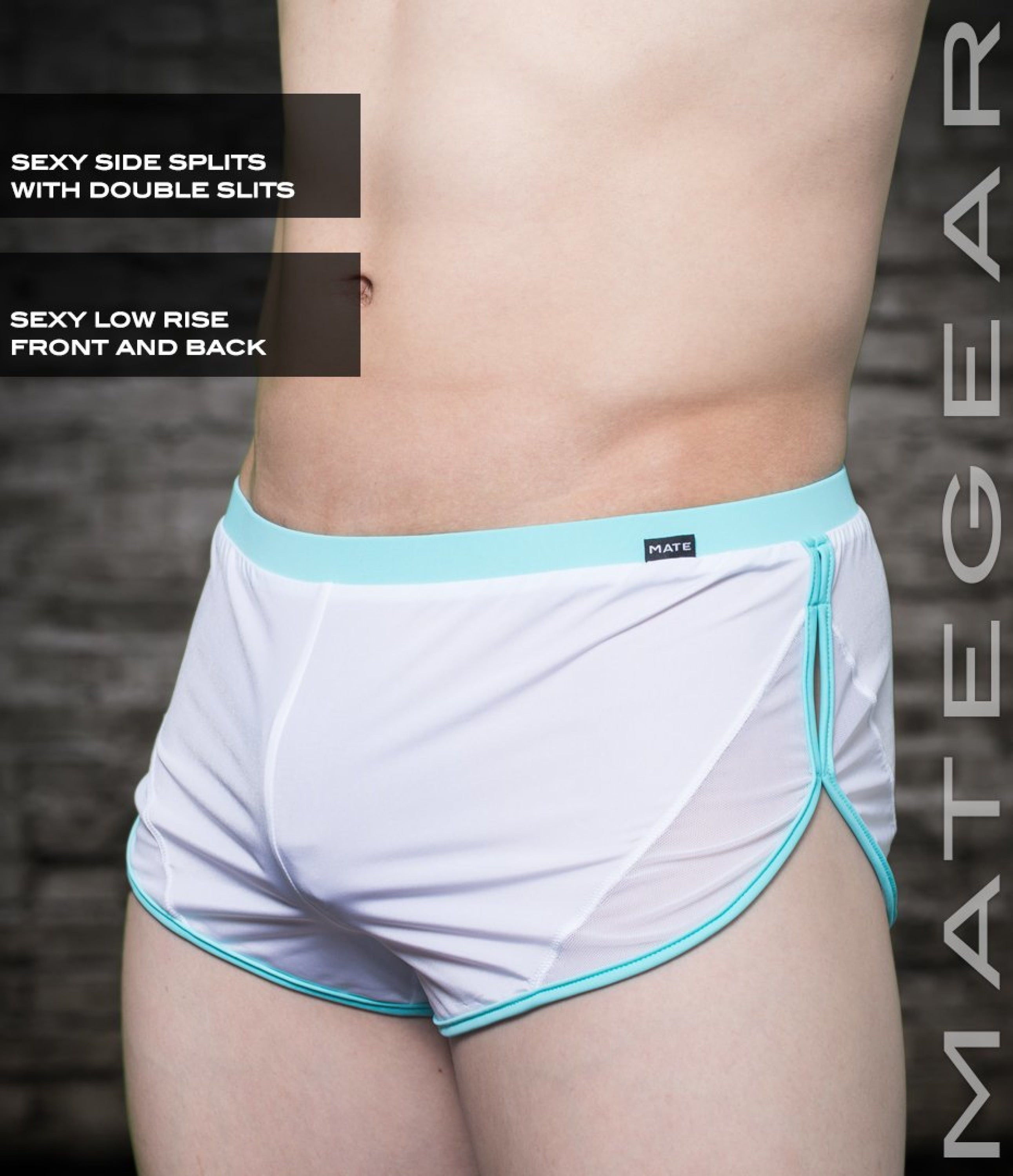 Sexy Mens Loungewear Very Ultra Shorts - Hak Kun (Ultra Thin Nylon Series)