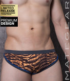 Sexy Men's Loungewear Xpression Mini Shorts - Du Mi (Open Back) - MATEGEAR - Sexy Men's Swimwear, Underwear, Sportswear and Loungewear