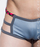 Sexy Men's Loungewear Xpression Mini Shorts - Kyon Shi (Thin Sport Mesh) - MATEGEAR - Sexy Men's Swimwear, Underwear, Sportswear and Loungewear